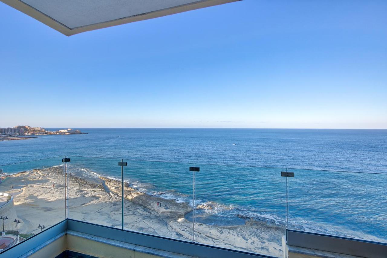 Seafront Sliema Apartment With Balcony & Sea Views By Jl Екстериор снимка